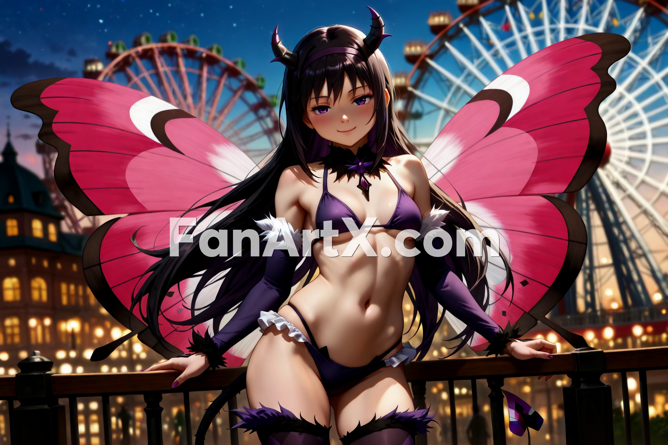 Akemi Homura Puella Magi Madoka Magica Fanart 3986193